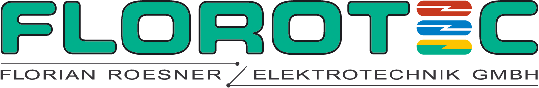 „FLOROTEC Elektrotechnik Inh. Florian Rösner“-Logo, zur Startseite
